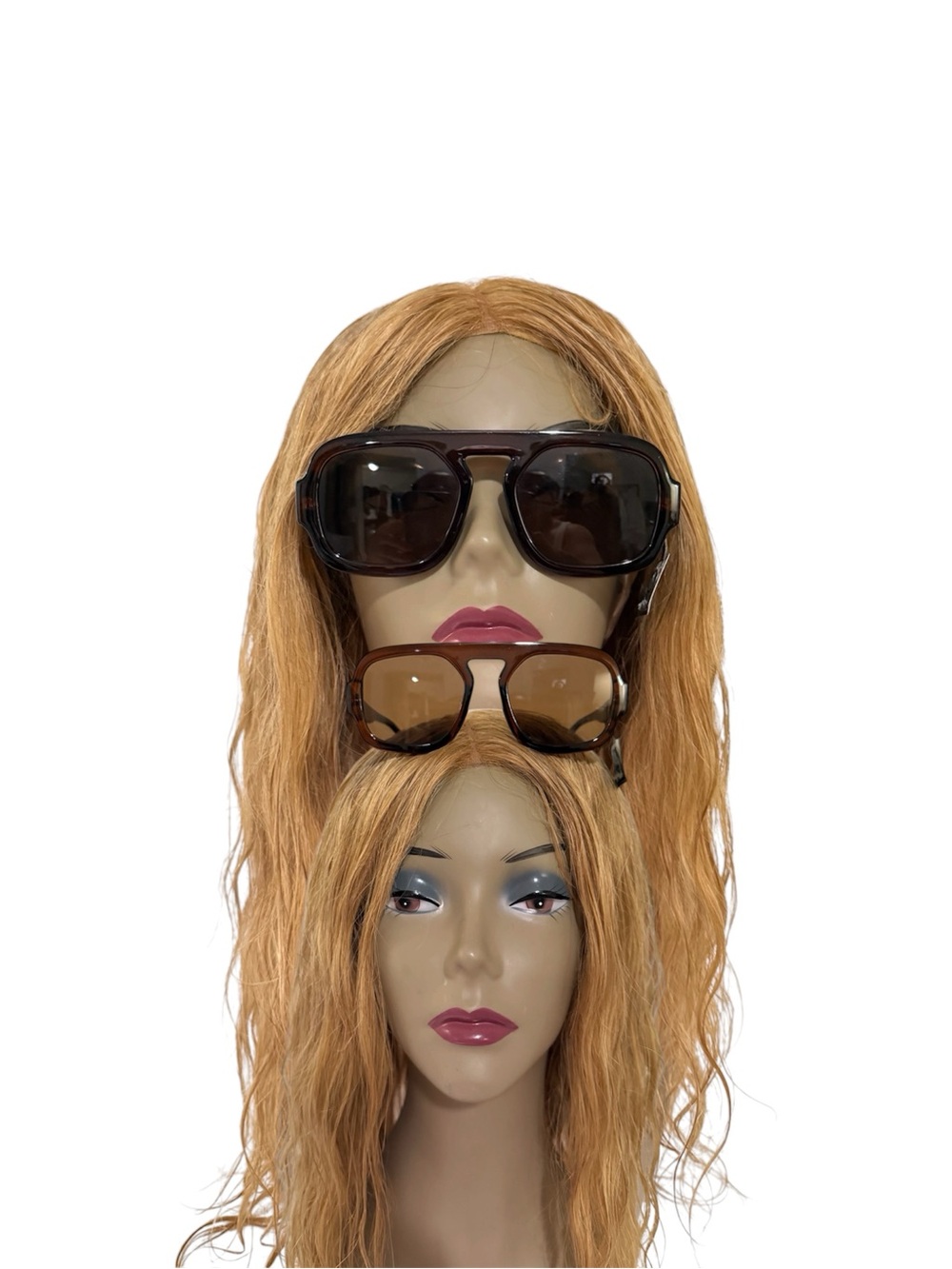 House of Harlow 1960 Oversized Sunglasses in Brown and Black